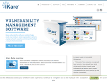 Tablet Screenshot of ikare-monitoring.com